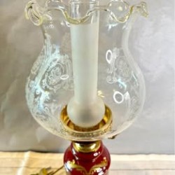 Candeeiro em Porcelana