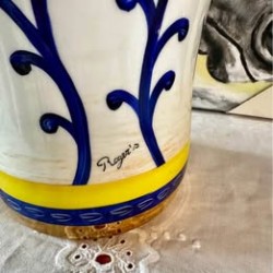 Par de Potes em Porcelana