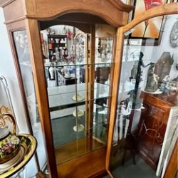 Vitrine Em Madeira