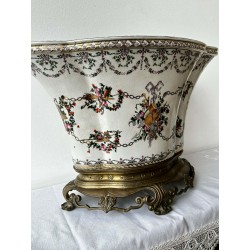 Centro de Mesa- Floreira em Porcelana