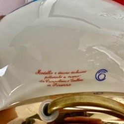 Par de Candeeiros em Porcelana