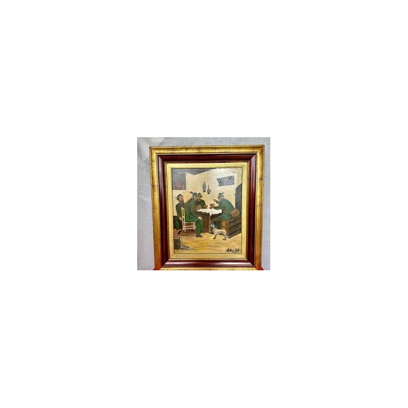 Tela Pintada a Mão (jogo cartas)